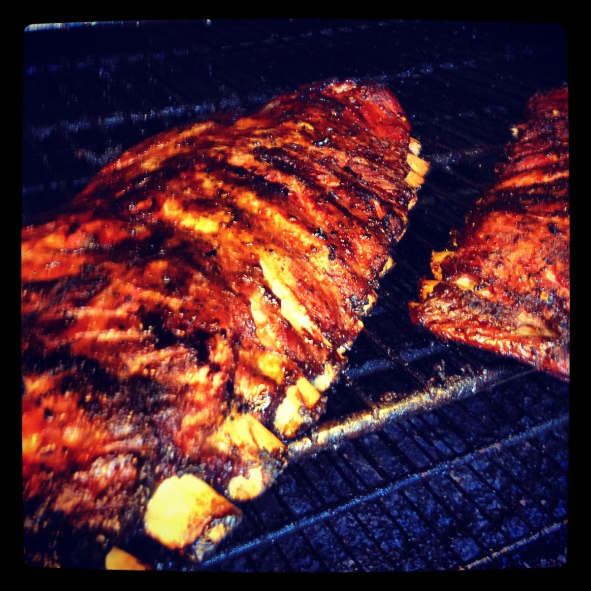 Tyler's Texas Dry Rub Ribs... Tyler's Barbeque Amarillo, Texas